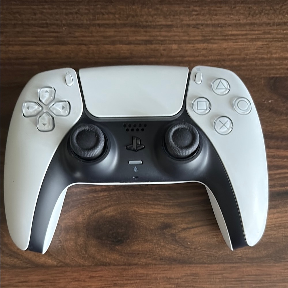 Sony PS5 DualSense Wireless Controller - White and Black
